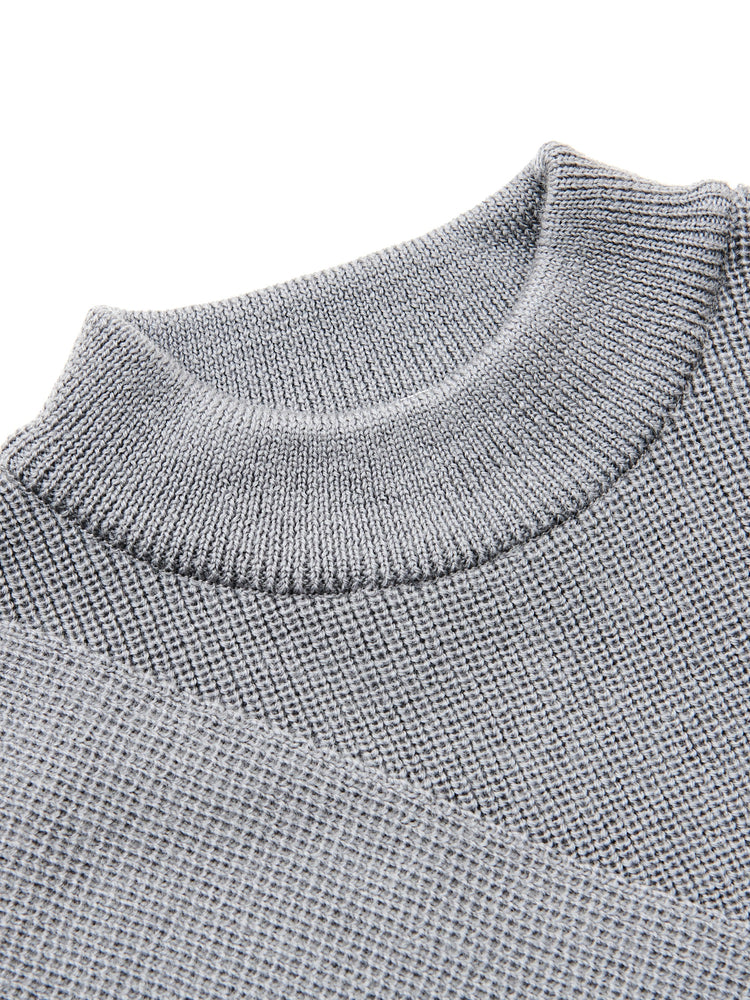 
                  
                    【草彅剛さん着用】Mock Neck Rib Knit GRAY [12303]
                  
                